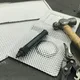 Scudo termico in alluminio goffrato Tunnel di trasmissione Padella da pavimento Serbatoio carburante Firewall Motore Argento Turbo Collettore Isolamento termico Plat