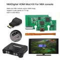 Per N64 Digital HDMI Mod kit porta di trasferimento PCB set gioca giochi su TV Console di gioco