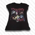 Anni '90 vestiti Vintage per le donne abbigliamento estetico Goth Crop Top donna t-shirt Baby Tees