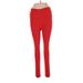Beyond Yoga Active Pants - High Rise: Red Activewear - Women's Size Large