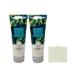 Bath & Body Works Thailand Sweet Kiwi & Starfruit - Pack of Two - Moisturizing Body Wash With a Natural Oats Soap