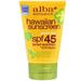 Alba Botanica Natural Hawaiian Sunscreen SPF 45 4 oz (113 g)