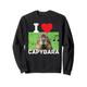 Ich liebe Capybara Ich liebe Capybara Okay, ich ziehe ein lustiges Meme hoch Sweatshirt