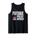 Future Police Officer Patriotic Police My Career Fun Novelty Tank Top