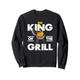 King Of The Grill Vatertag Grillen Master Chef Cook BBQ Sweatshirt