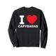 Ich liebe Capybara Ich liebe Capybara Okay, ich ziehe ein lustiges Meme hoch Sweatshirt