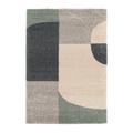 Tapis shaggy épais et confortable multicolore 80 x 150