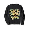 Rock n Roll Girl 50er Jahre Rock n Roll Mädchen Outfit Musik V7 Sweatshirt