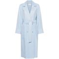 Double-breasted Trench Coat - Blue - P.A.R.O.S.H. Coats