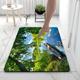 Beach Bathroom Bath Mats Creative Absorbent Bathroom Rug Diatomaceous Earth Non Slip