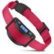 No shock Auto anti-bark collar for dogs and cats IP65 waterproof LCD screen to check power level two anti-barking modes