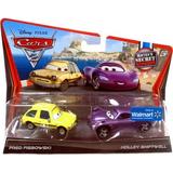 Disney / Pixar Cars Cars 2 Fred Fisbowski & Holley Shiftwell Diecast Car 2-Pack