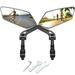 Bicycle rearview mirror 360 rotation adjustment for bicycle electric bike reflec