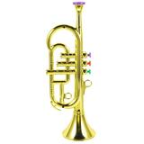 Toy Trumpet for Kids 3pcs Wind and Brass Musical Instruments for Kids Musical Play Toy Trumpet for Teaching Songs Instrument Band at Home or School