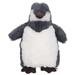 Penguin Plush Cute Soft Fluffy Stuffed Animal Plush Doll Toy for Kid Birthday 9.84in Grey