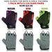 3 Pairs Set Kids Boys Girls Children Cycling Gloves Scooter BMX Bike Cycle Bicycle Riding Mitts Half Finger Gloves-XS (Age 10 to 11 Year)