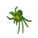 Spider Toys Stretchy Spider Funny Props Jokes for Haunted House Decoration ( Dark Green )