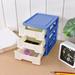 Mini Organizer With Drawers - Cabinet Drawer Storage Plastic Drawer Office Desk Desktop Storage Drawer Organizer Drawer Organizer Office Desk Plastic Storage Rack With Drawers