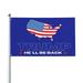 Trump 2024 Flag 3x5 Foot America Great Flag President Flags Polyester With Metal Eyelets 3 X 5 Ft