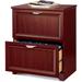 LLBIULife Â® Magellan 24 W Lateral 2-Drawer File Cabinet Classic Cherry