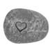 Pet Memorial Garden Stone DIY Lettering Simulation Pebbles Pet Grave Marker for Dogs Cats Love Stone Grey