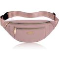 Fanny Pack Waist Pack for Women Waist Bag for Sports Festival Traveling Running Waist Bag with Adjustable Strap for Travel Sports Running Pink