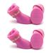 TINYSOME 2 Pair Dog Shoes Waterproof Silicone Boots Rain Booties for Outdoor Activity