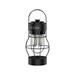 Home Essentials Clearence Tozuoyouz Outdoor Retro Kerosene Lamp Camping Light Charging Camp Led Lamp Portable Hanging Camping Light Tent Light A589 Black