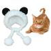 Dog Costume Neck Ear Warmer Headband Protector for Cat and Dog Size M