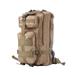 Military Tactical Backpack Small Rucksacks Hiking Bag Outdoor Trekking Camping Tactical Molle Pack Men Tactical Combat Travel Bag 20-35L (Khaki)