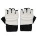 Half Finger Kickboxing Gloves Also Fit for Taekwondo Sparring Training Light Workouts Muay Thai Martial Arts(Karav MAGA) Karate Shadow Boxing Cardio Kickboxing Class Combat Class White