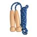 Toudaret 1 Pcs Ergonomic Design Tangle-Free Colorful Children Skipping Pope Wooden Handle Adjustable Length Jump Rope Sports Goods