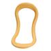 Fitness Yoga Ring Environmentally Friendly PP Fitness Circle Curved Equipment for Workout Yellow