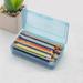 Deagia Tool Box Clearance Plastic Pencil Box Large Capacity Pencil Boxes Clear Boxes with Snap-Tight Lid Stackable Design and Stylish Office Supplies Storage Organizer Box 2024 Summer