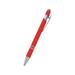 CGLFD Aluminum Rod Pen Spray Adhesive Click Pen Dual-use Screen Stylus Business Student Writing Ballpoint Pen Red