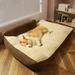 Dog Blanket Bed Pet Cat Warm Sleeping Cozy Nest Mat Medium Large Dogs Soft Thicken Fleece Pad Mat Sofa Cushion Pet Supplies