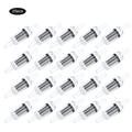 20Pcs Plastic Water Check Valve Stop Valves for Aquarium Fish Tank Air Pump Black