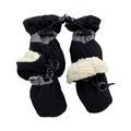 GDfun Dog Boots Waterproof Shoes Breathable Socks with Anti-Slip Sole and Adjustable Magic Tape All Weather Protect Paws