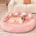 Luxury Plush Dog Bed - Bear Paw Shaped Pet Sofa with Polyester Fiber for Small Medium Large Dogs - Ultra Soft and Cozy Comfort for Your Companion