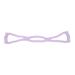 Figure 8 Fitness Resistance Band Skin Friendly Elastic Arm Shoulder Stretch Bands Exercise Equipment for Body Shape Purple