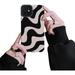 for iPhone 11 Case Leather Grain Cute Fashion Zebra Stripe Pattern Silicone Phone Case Accessories Camera Protection Shockproof Anti-Fall Cellphone Case Black 6.1