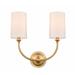 Innovations Lighting - Giselle - 2 Light Wall Sconce In Industrial Style-16