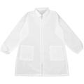 Hairstylist Work Clothes Smock for White Overalls Womens Jackets Ladies Coats Dye Apron and Nylon Polyester