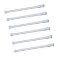 Ttybhh Drill Bits and Accessories Clearance Tension Rods Promotion! Tension Rod 6Pack Adjustable Spring Steel Cupboard Bars Tension Curtain Rod B