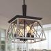 Light Fixtures 5-Lights Linear Industrial Light Fixtures for Kitchen Island Bar Dining Table