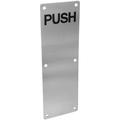 Stainless Steel Fire Door Push Plate Knob Plates for Interior Doors Push-pull Barn