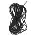 Elastic Rope Stretch Cord 2.1mm 5m Solid Latex High Strength Elastic String for Tennis Training Outdoor Sports Black