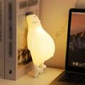 Deagia Decorative Lights Clearance Sleeping Bear Night Soft Animals Silicone Night for Kid Room Bedroom Portable USB Rechargeable Soft Lamp Cute Gifts for Infant Kids Toddler Home Decor