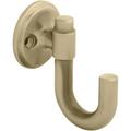 Piper Collection Hook 1-1/8 Inch Center To Center Champagne Bronze Finish (5 Pack)