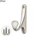 Wall Mounted Coat Hooks 3 Pack Heavy Duty Single Hook Decorative for Hanging Coats Backpack Towel Hat Bag Bathroom